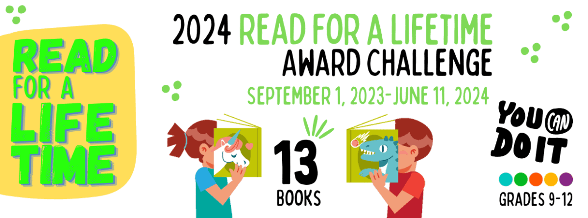 2024 Read for a lifetime award challenge